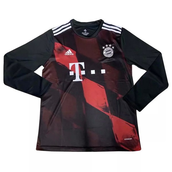 Camiseta Bayern Munich Tercera Equipación ML 2020-2021 Rojo